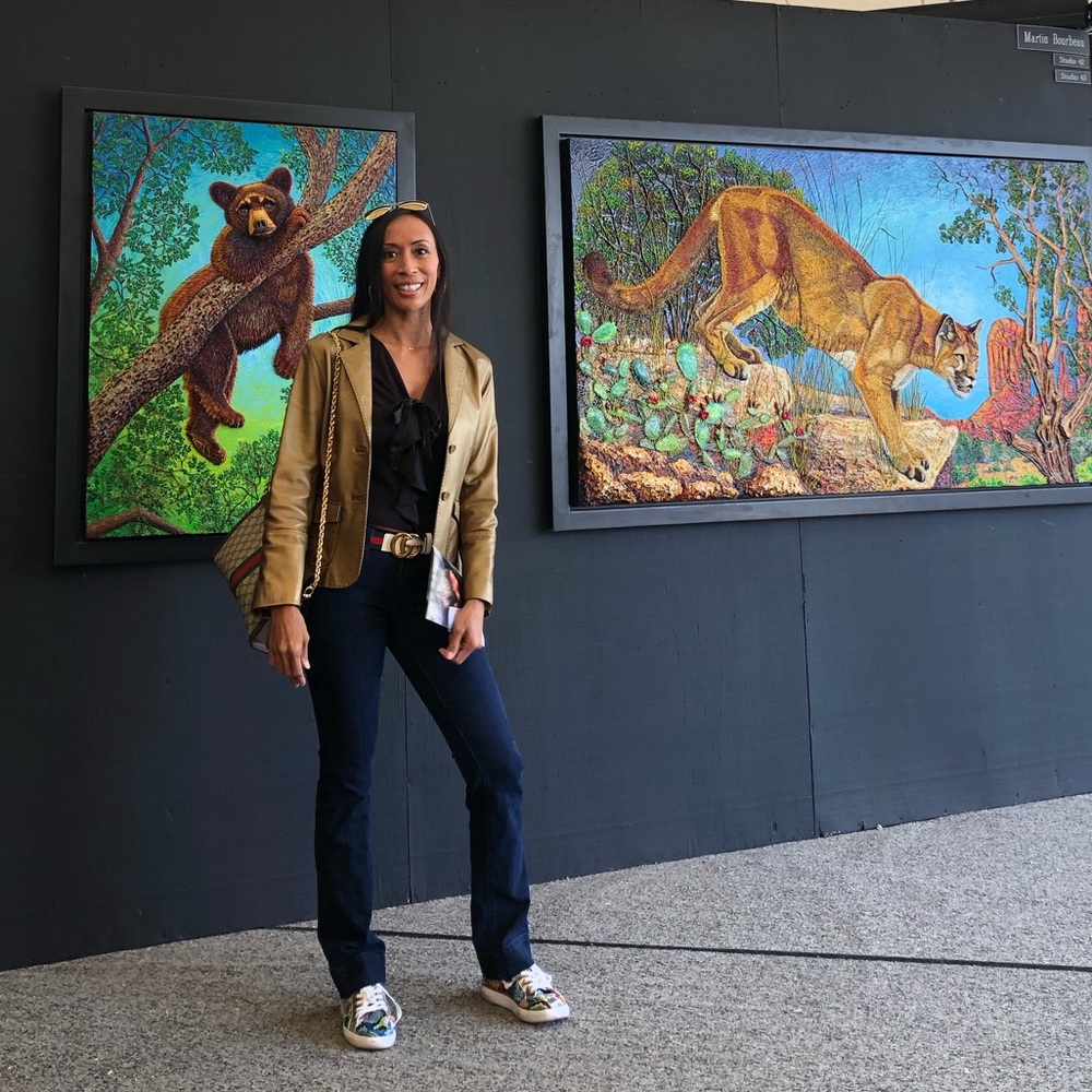 CAvi Leather jacket Blazer Size 6